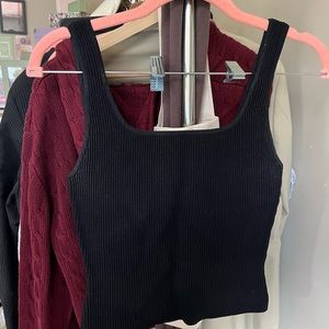 babaton sculpt knit tank